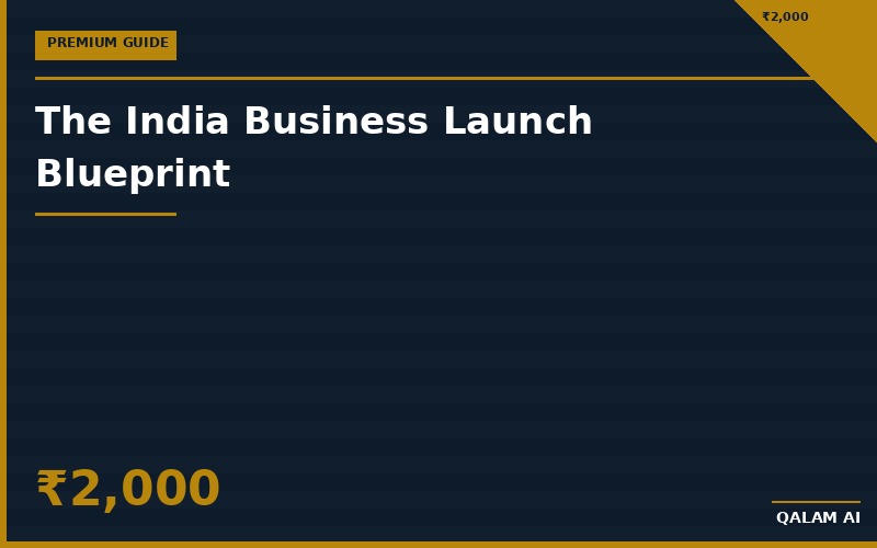 The India Business Launch Blueprint
